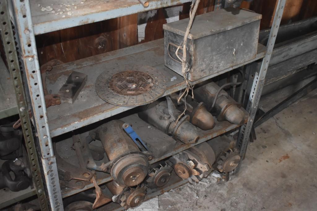3 Shelves of Car Related Items