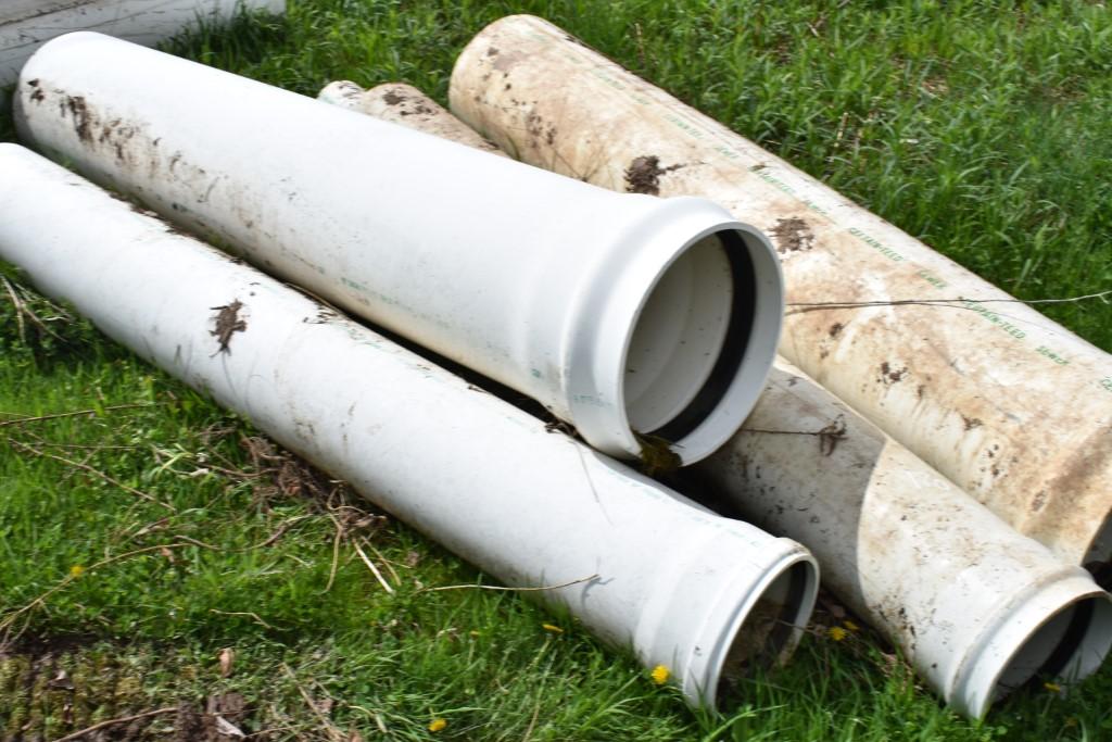 Group of PVC Water Pipe