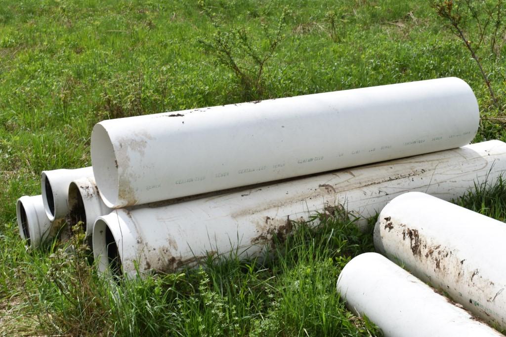 Group of PVC Water Pipe