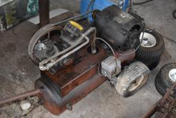Electric Horizontal Homemade Air Compressor