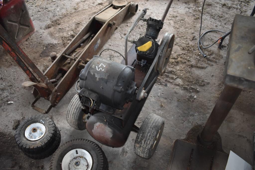 Electric Horizontal Homemade Air Compressor