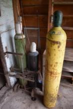 Torch Carts with 3 Torch Tanks