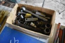 Box of Wrenches, Ratchet, Sockets