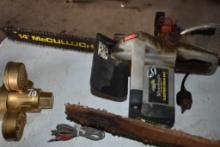 McCulloch Silver Eagle Electric Chainsaw