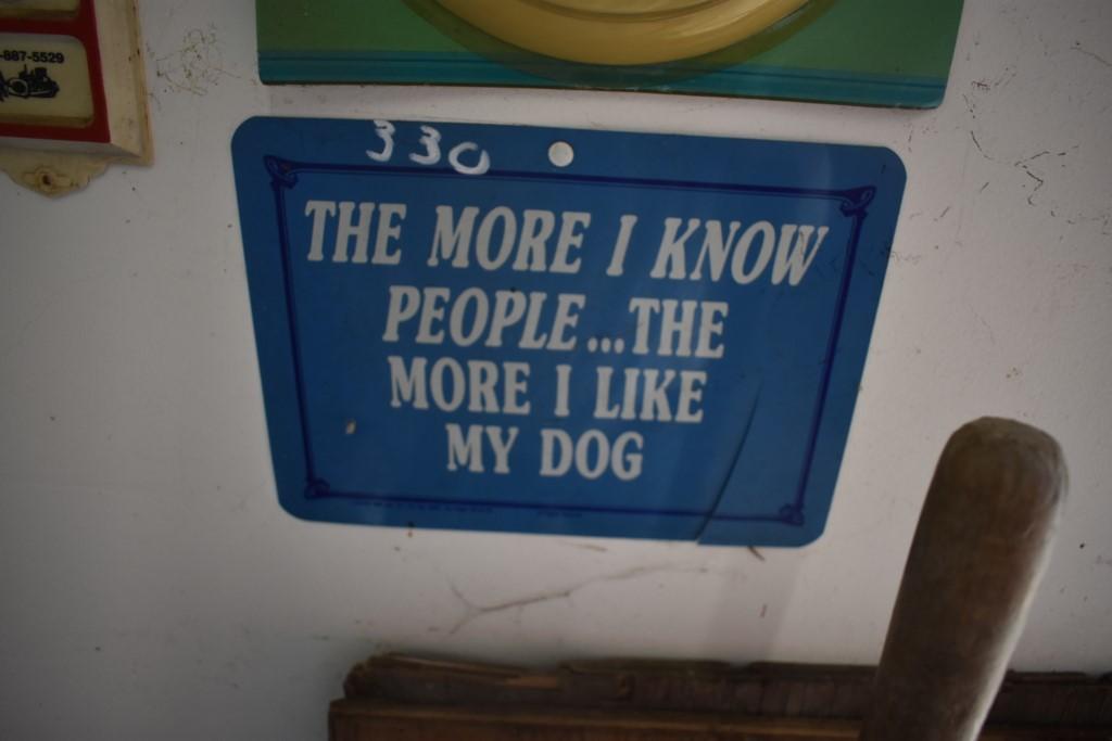 Contents on Wall