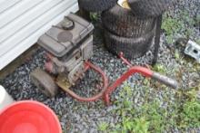 Briggs and Stratton 5 HP Motor on Cart