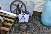 Green Wood 4 Gallon Back Pack Sprayer with Hose and Wand