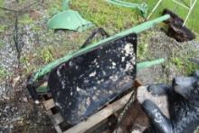 Antique wheel Barrow Lawn Art