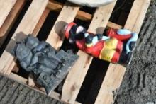 Concrete Frogs and Firefighter Monkey