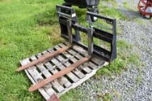Set of HLA Quick Attach Pallet Forks