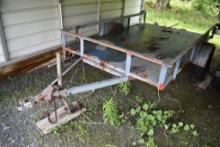 Homemade Tilt Deck Equipment Trailer