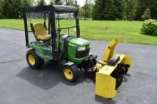 John Deere X728 Ultimate Snow Blower Lawn Tractor