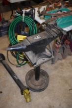 22" Long Anvil With machinist Vise