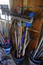 Group of Yard Tools