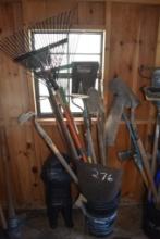 Group of Yard Tools