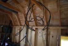 Group of Cable Slings Hanging From Roof