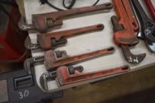 4 Pipe Wrenches