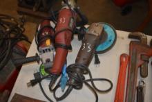 Chicago Angle Grinder, Sears Angle Grinder and Chicago Polisher