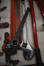 Fairmount and Crescent Brand Large Crescent Wrenches