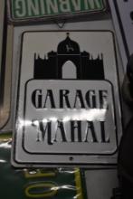Garage Mahal Metal Sign