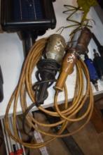 2 Corded Drop Lights