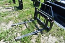 Kivel Quick Attach 3500lb Capacity Pallet Forks