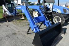 New Holland 655TL Quick Attach Loader with 72" Bucket