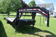 2021 PJ Gooseneck Equipment Trailer