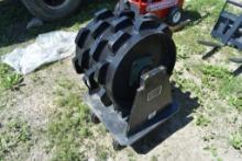 Giyi 19" Excavator Compaction Wheel, Fits CAT 320