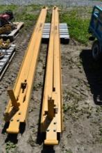Gorbel 1 ton Gantry Beam with Lodestar 1 ton Electric Chain Hoist