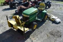 John Deere LX280 Lawn Tractor with Snow Blower and Mower Deck