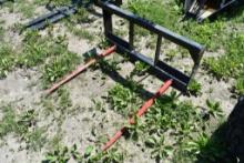 Kivel Quick Attach Double Prong Bale Spear