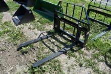 Kivel Quick Attach 3500lb Capacity Pallet Forks