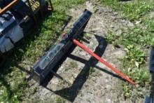 Kivel Quick Attach Single Prong Bale Spear