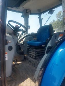 2015 New Holland T4.75 Tractor w/ 655TL loader and bucket