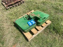 7 Deere Suitcase Weights- All 1 Money