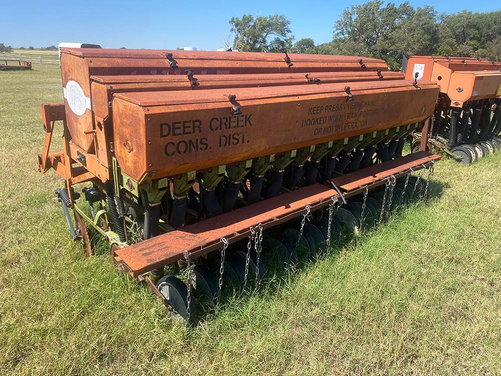 10ft Tye No Till 3 Box Double Disc Drill 7.5 Spacing