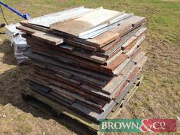 Approx 350 Welvent grain store floor vents, 39" x 12'