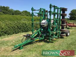 Cousins 6m Oilseed drill c/w Sumo Seeder (variable rate seed capacity) and Stocks Micro-granular