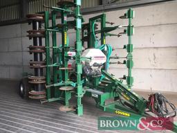 Cousins 6m Oilseed drill c/w Sumo Seeder (variable rate seed capacity) and Stocks Micro-granular