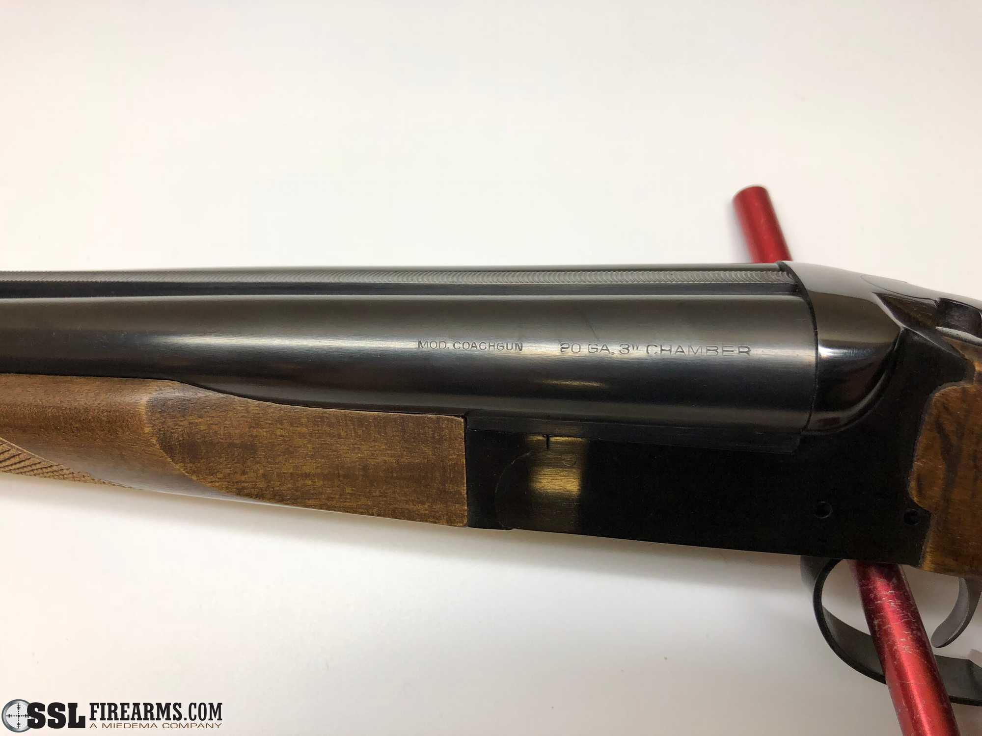 "Stoeger Coachgun 20 Ga SxS is in overall very good condition. This shotgun