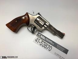 "Smith & Wesson Model 67 .38 S&W SPL Revolver ""Michigan State Poli