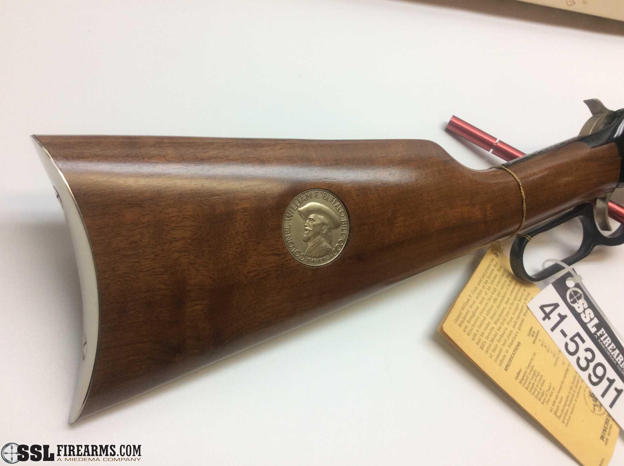 "Winchester 94 30-30 Buffalo Bill Commemorative Rifle is in overall very go