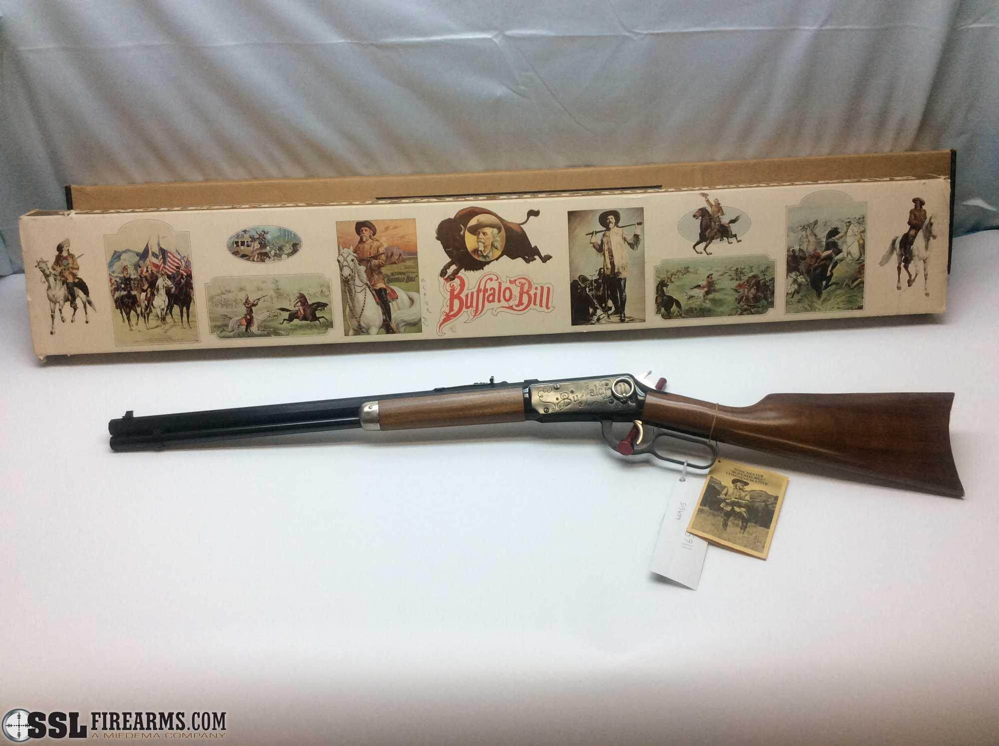 "Winchester 94 30-30 Buffalo Bill Commemorative Rifle is in overall very go