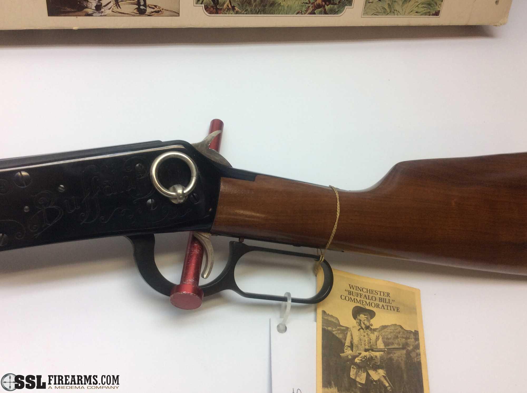 "Winchester 94 30-30 Buffalo Bill Commemorative Rifle is in overall very go