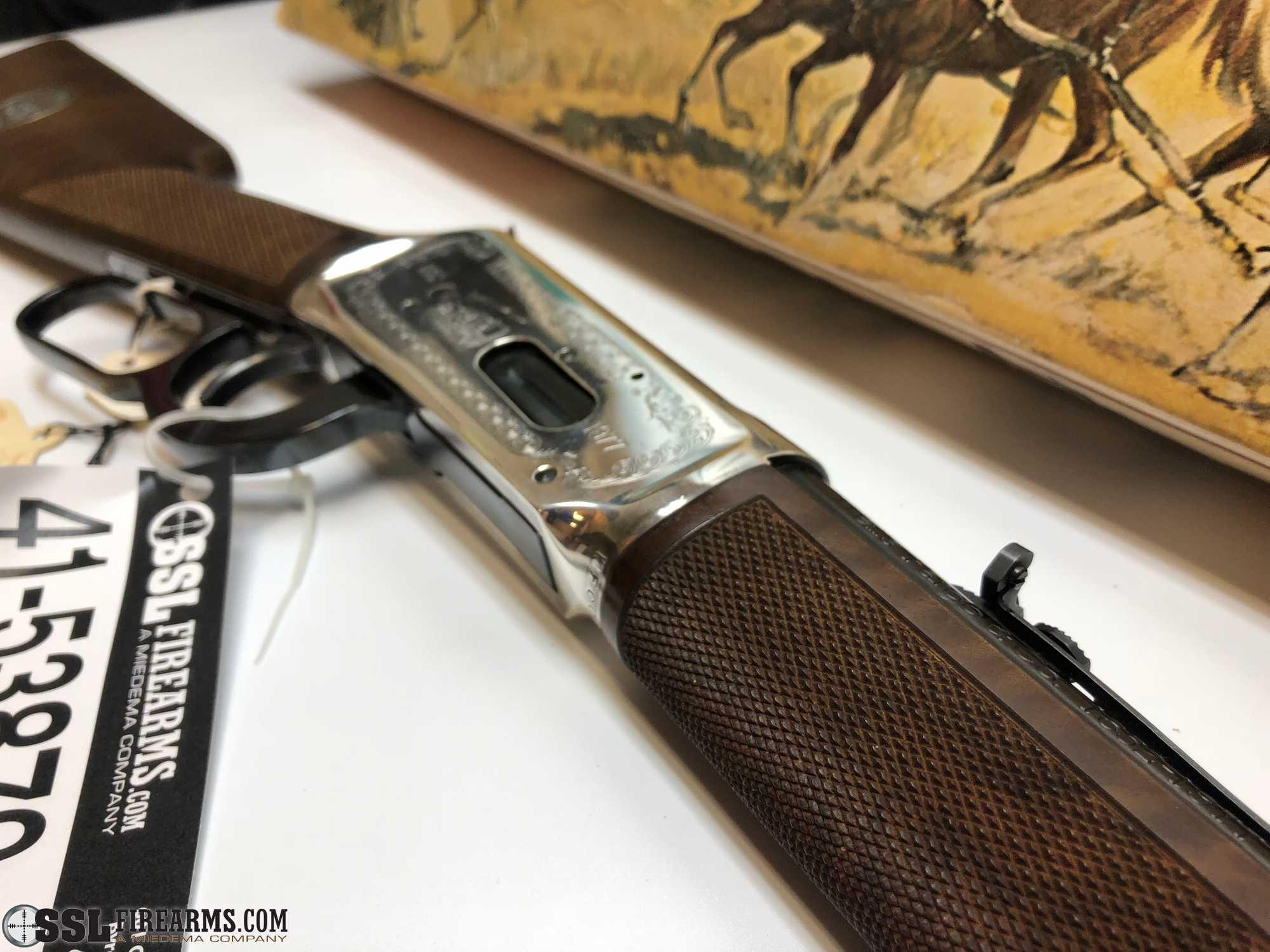 "Winchester Model 1894 30-30 Wells Fargo Commemorative Rifle is in overall