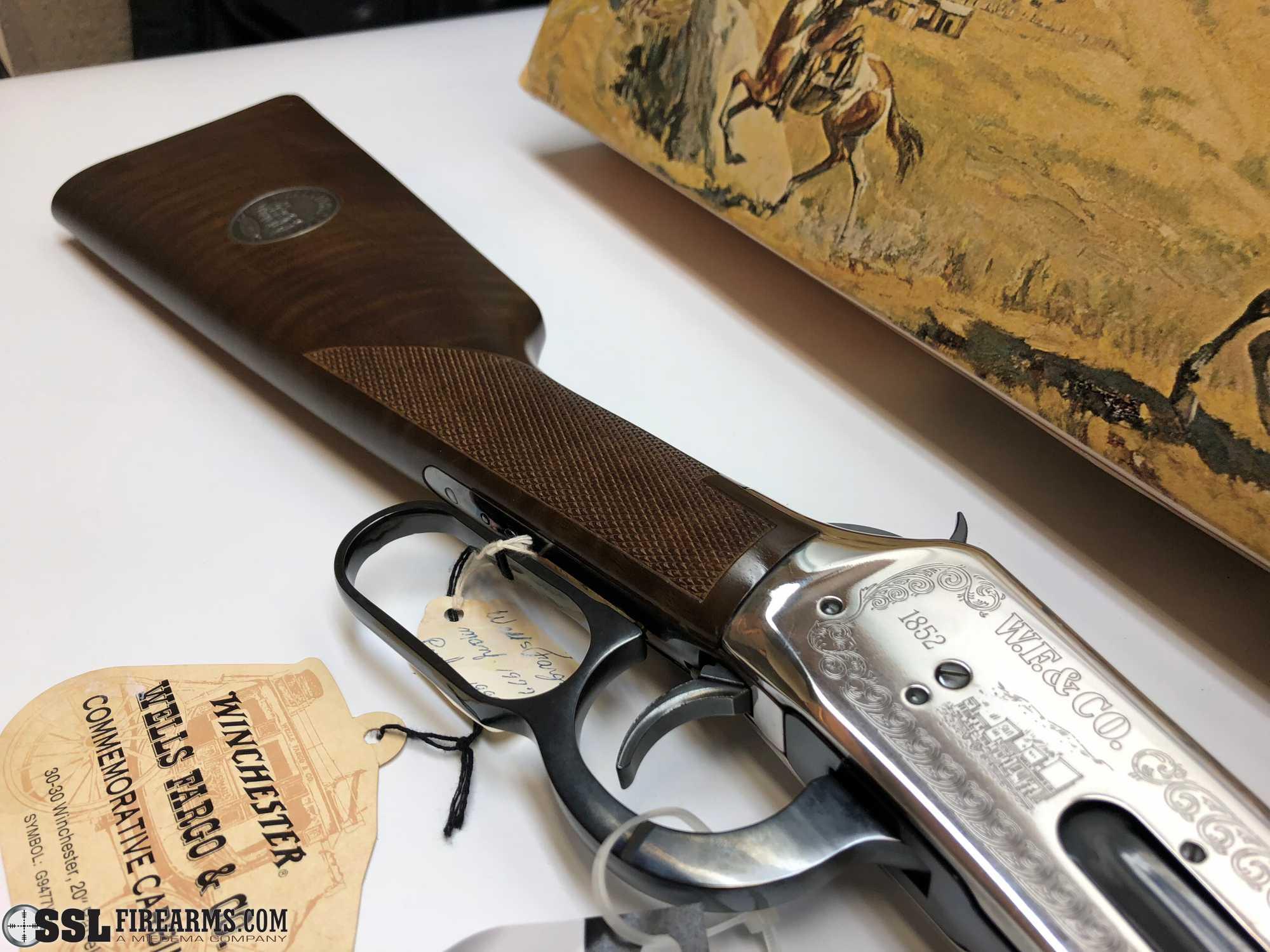 "Winchester Model 1894 30-30 Wells Fargo Commemorative Rifle is in overall