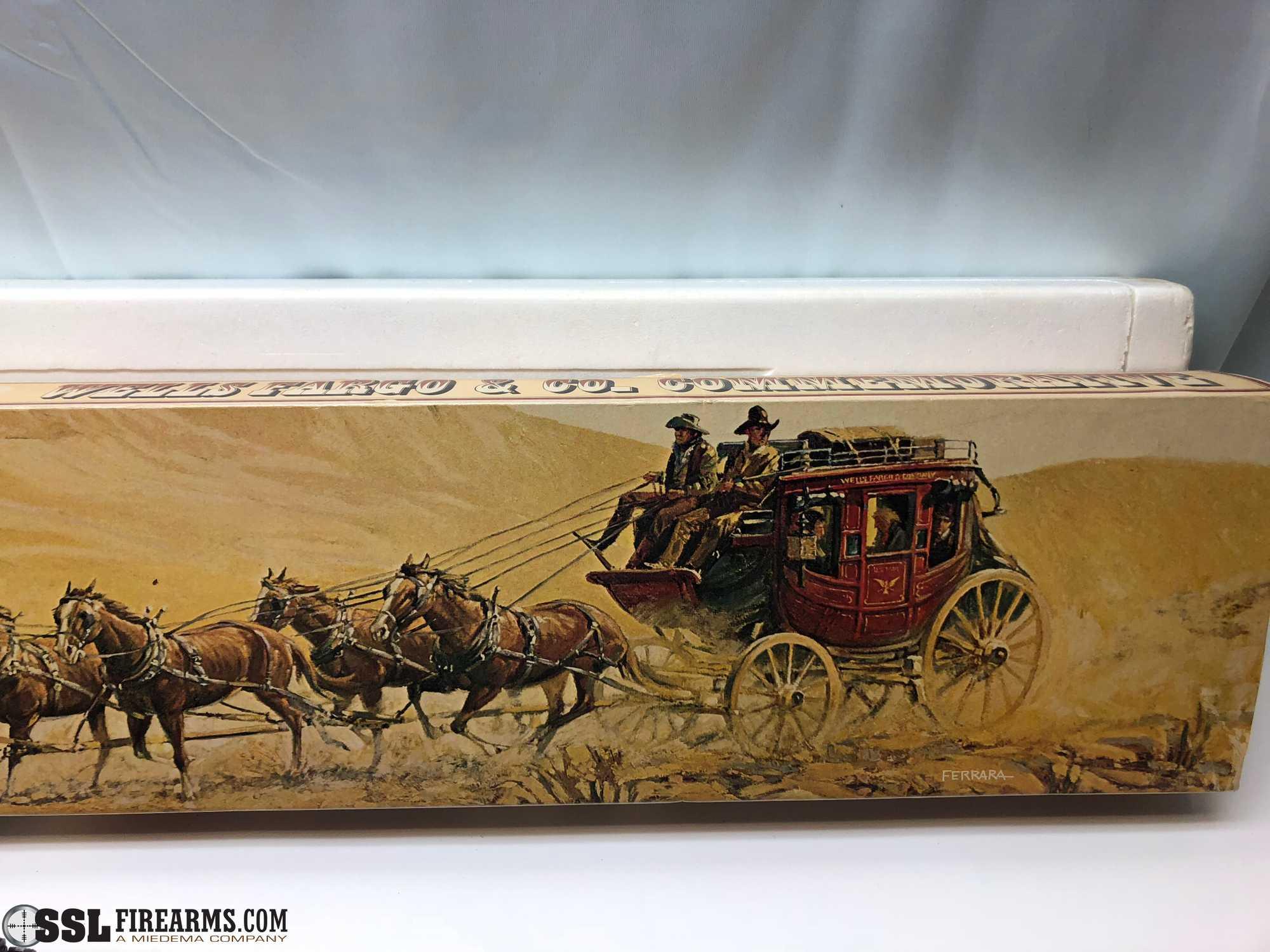 "Winchester Model 1894 30-30 Wells Fargo Commemorative Rifle is in overall