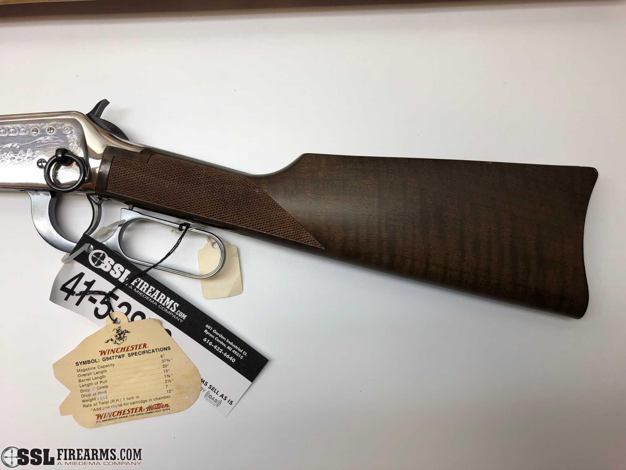 "Winchester Model 1894 30-30 Wells Fargo Commemorative Rifle is in overall