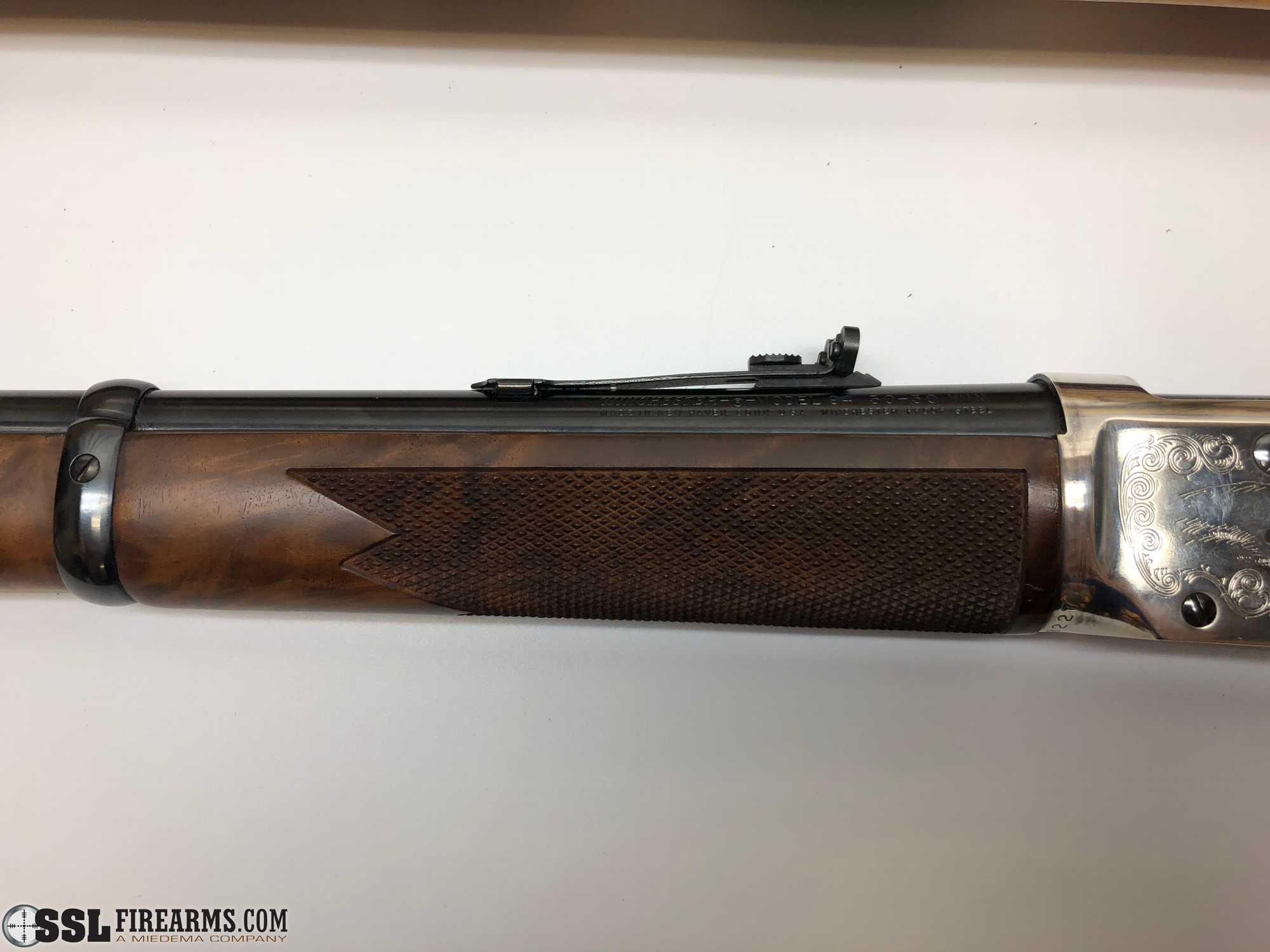 "Winchester Model 1894 30-30 Wells Fargo Commemorative Rifle is in overall
